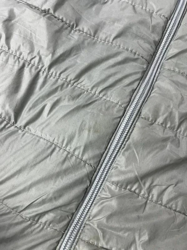 The North Face Men's Vintage Grey Puffer Zip Jacket Size L – photo 9